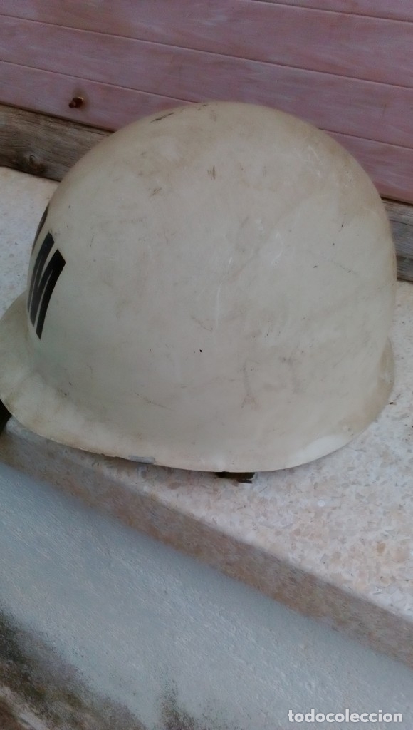 Militaria: CASCO PM DEL EJ&Eacute;RCITO ESPA&Ntilde;OL SIN SOTOCASCO - Foto 2
