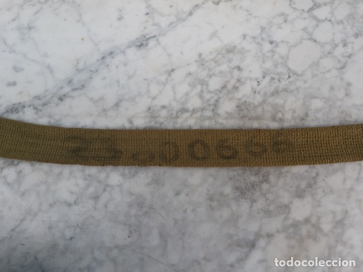 Militaria: BARBUQUEJO ORIGINAL PARA CASCO INGLES . - Foto 2