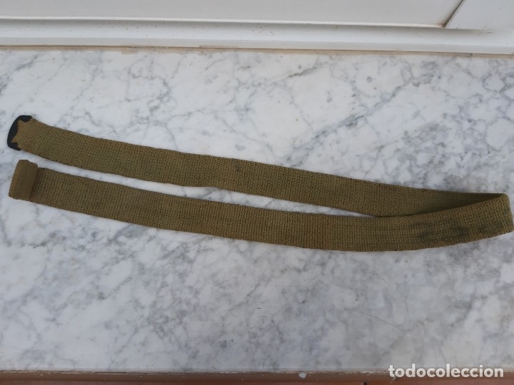 Militaria: BARBUQUEJO ORIGINAL PARA CASCO INGLES . - Foto 3