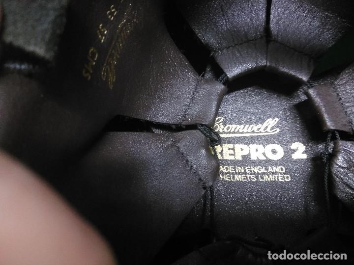 Militaria: ANTIGUO CASCO DE BOMBEROS INGLES - Foto 8