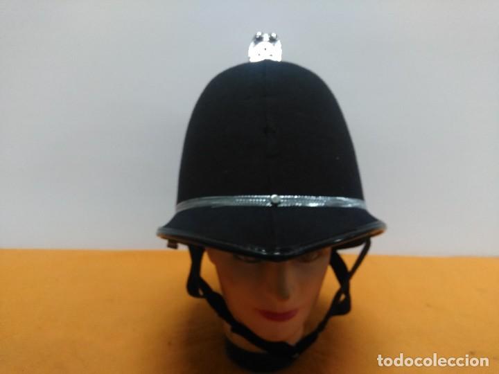 Militaria: Casco Bobby Policia Inglaterra - Foto 3