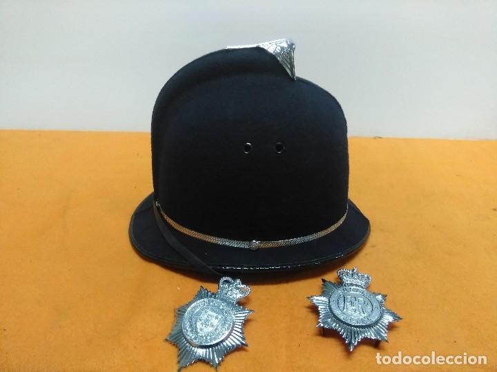 Militaria: Casco Bobby Policia Inglaterra - Foto 10