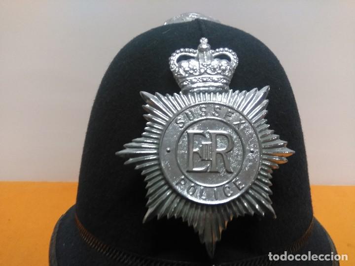 Militaria: Casco Bobby Policia Inglaterra - Foto 2