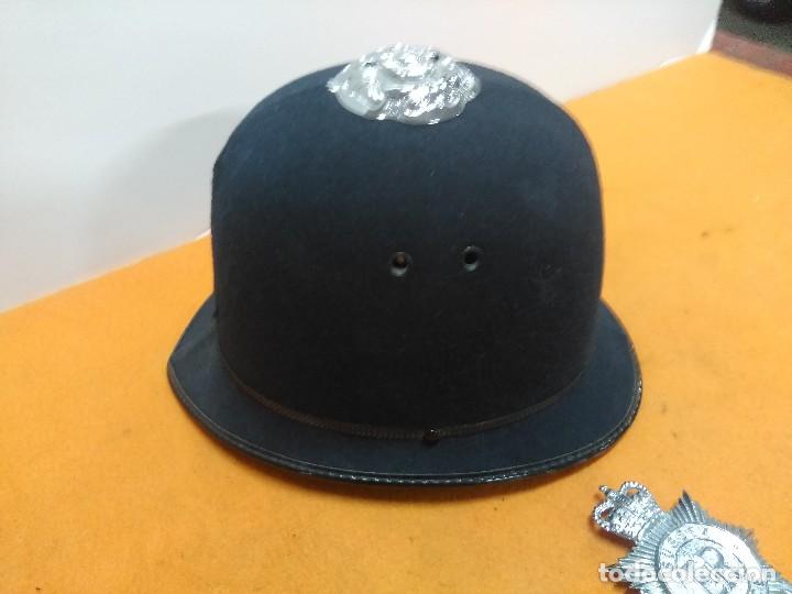 Militaria: Casco Bobby Policia Inglaterra - Foto 5