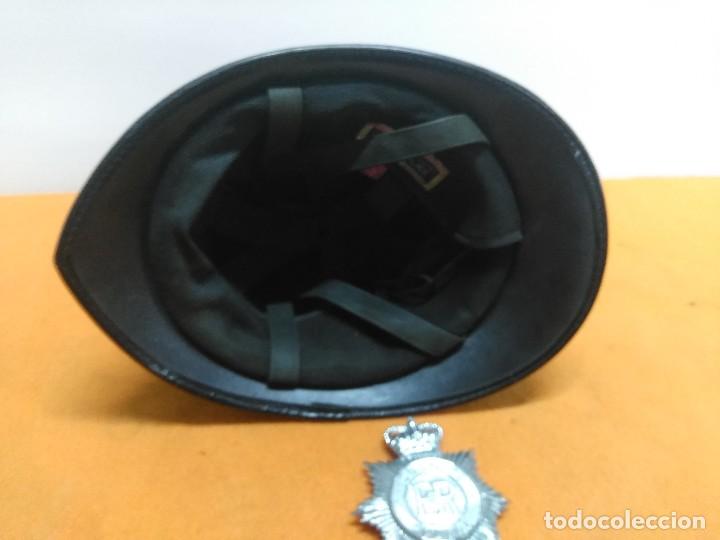 Militaria: Casco Bobby Policia Inglaterra - Foto 8