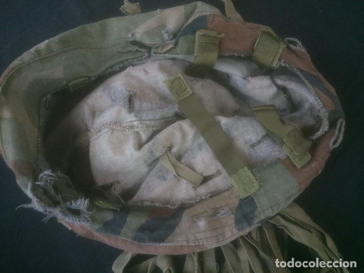Militaria: Funda casco paracaidista. - Foto 4