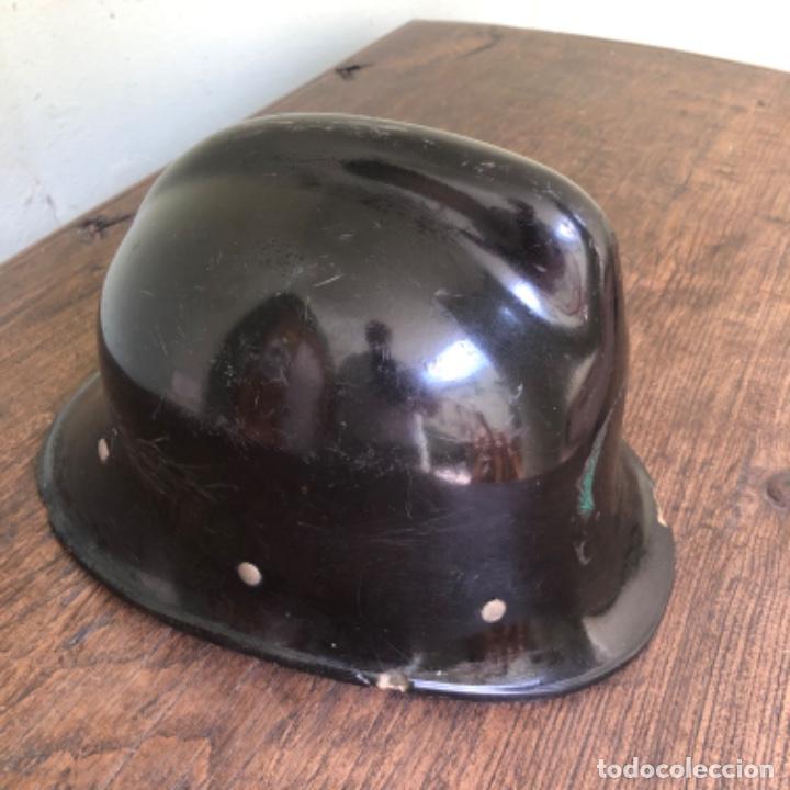 Militaria: Casco de bomberos de fibra - Foto 2