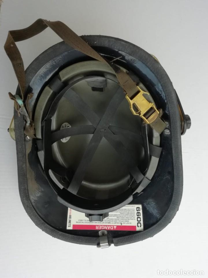 Militaria: casco bombero EEUU AUTENTICO - Foto 2
