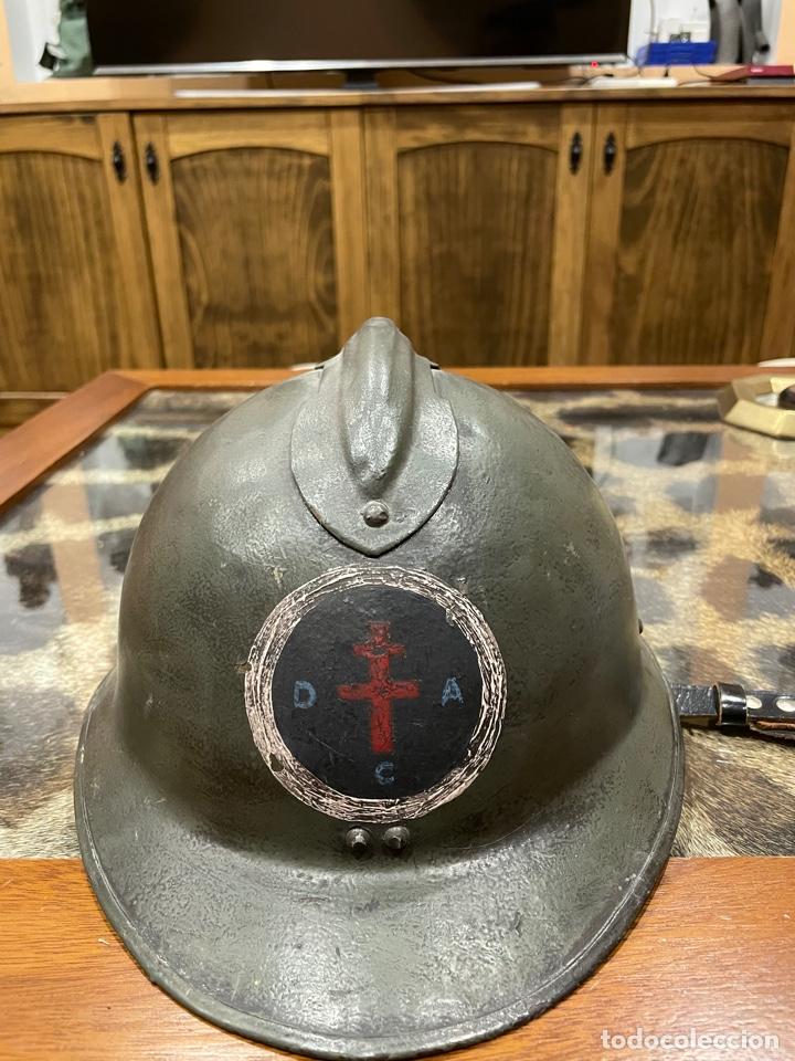 Militaria: CASCO FRANCES MODELO 1926 - Foto 3