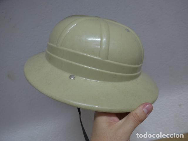 Militaria: Antiguo casco protector de minero ? a identificar - Foto 2