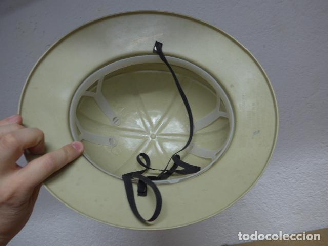 Militaria: Antiguo casco protector de minero ? a identificar - Foto 4