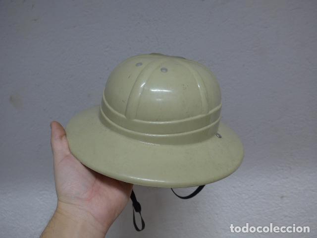 Militaria: Antiguo casco protector de minero ? a identificar - Foto 1