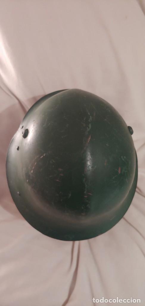 Militaria: ANTIGUO CASCO BULGARO, 55. - Foto 4