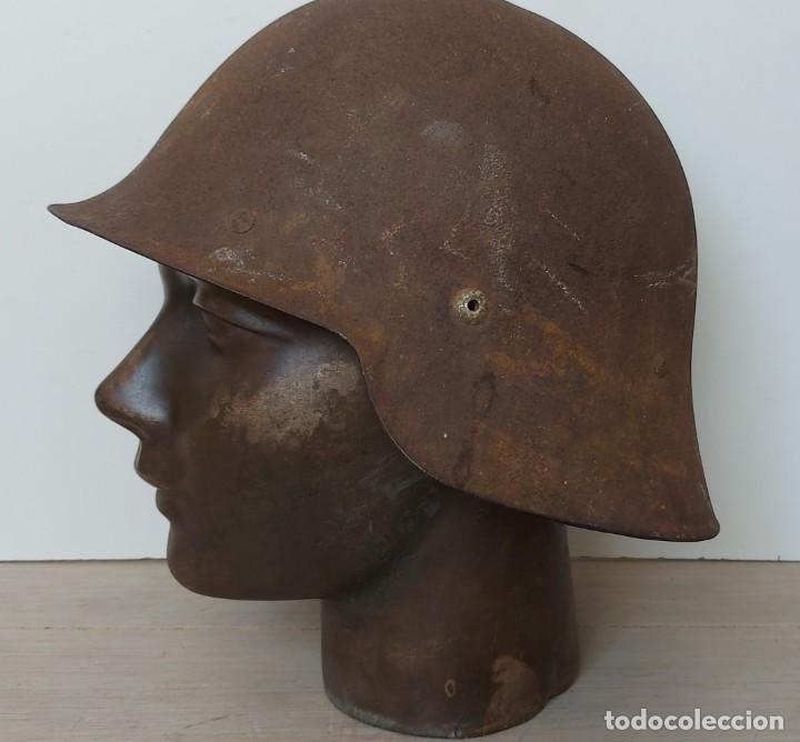 antiguo y precioso casco original español - - Compra venta todocoleccion