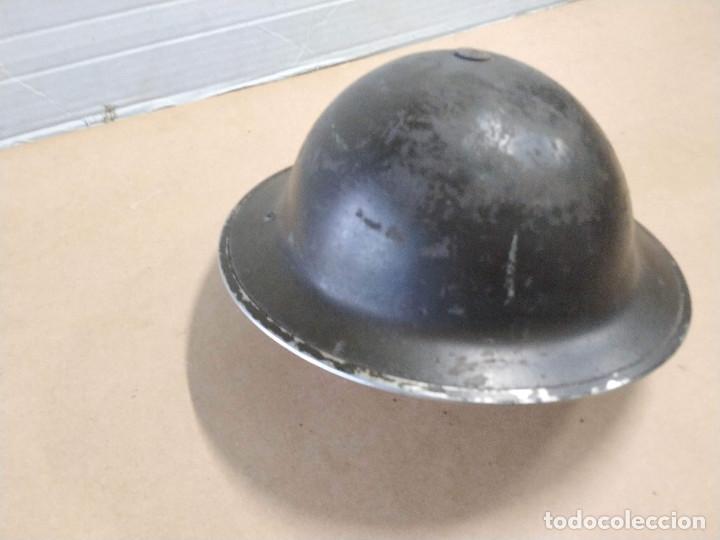 Militaria: CASCO MILITAR INGL&Eacute;S - Foto 1