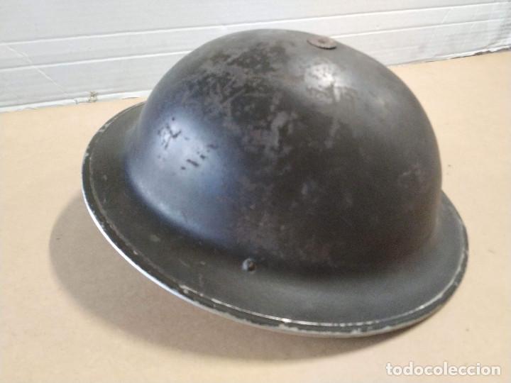 Militaria: CASCO MILITAR INGL&Eacute;S - Foto 2