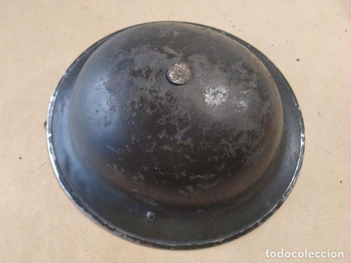 Militaria: CASCO MILITAR INGL&Eacute;S - Foto 5