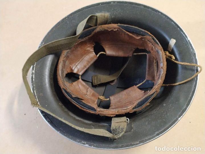 Militaria: CASCO MILITAR INGL&Eacute;S - Foto 6