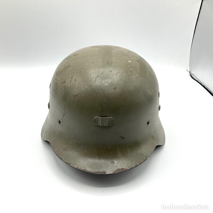 Militaria: Antiguo casco militar del EJ&Eacute;RCITO ESPA&Ntilde;OL - Foto 2