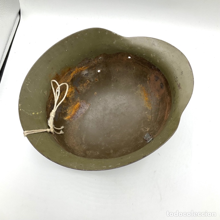 Militaria: Antiguo casco militar del EJ&Eacute;RCITO ESPA&Ntilde;OL - Foto 5
