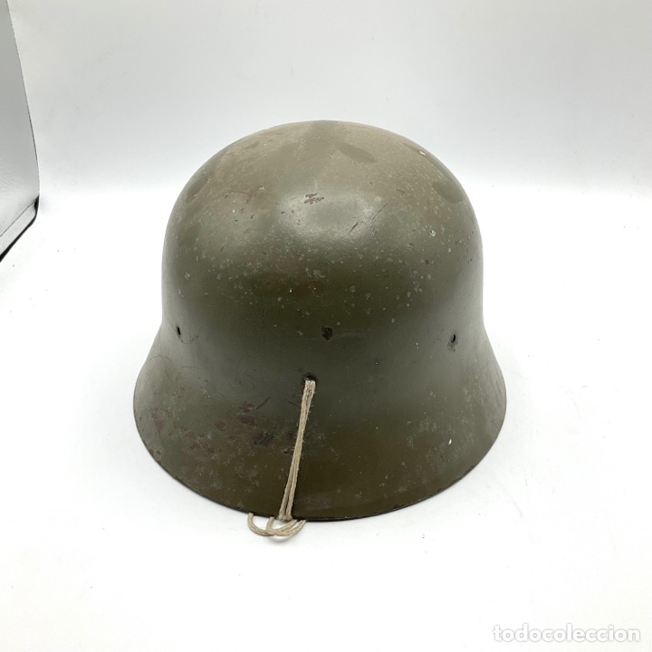 Militaria: Antiguo casco militar del EJ&Eacute;RCITO ESPA&Ntilde;OL - Foto 6