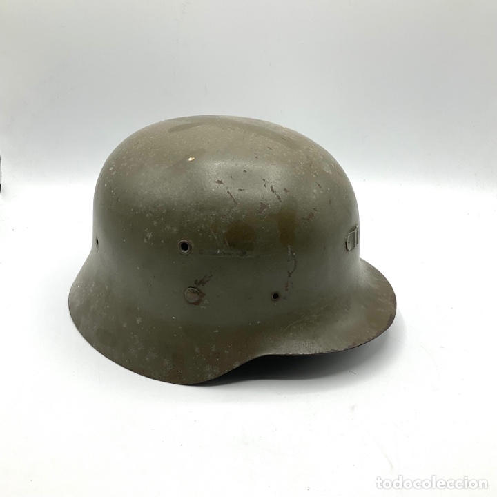 Militaria: Antiguo casco militar del EJ&Eacute;RCITO ESPA&Ntilde;OL - Foto 7