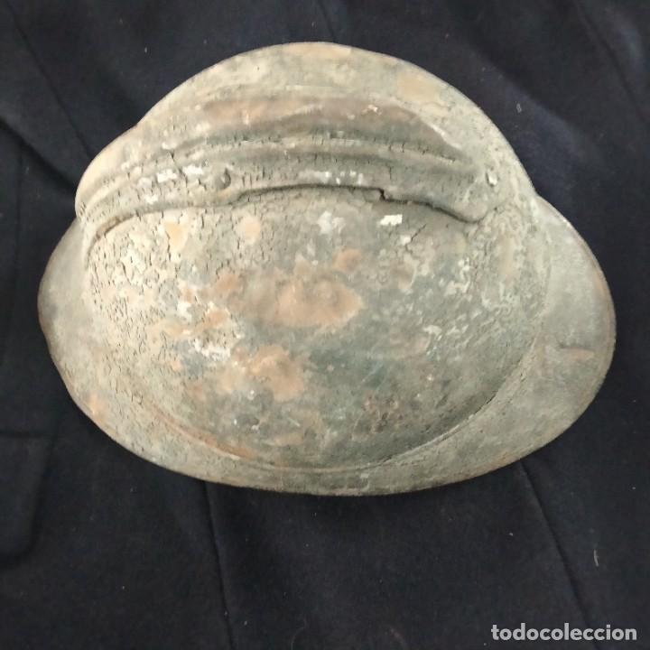 Militaria: Casco Adri&aacute;n franc&eacute;s - Foto 2