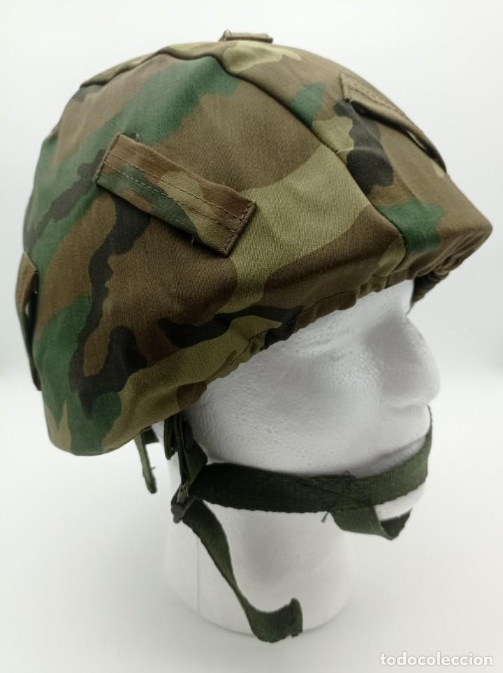 Militaria: FUNDA CASCO MARTE EJ&Eacute;RCITO ESPA&Ntilde;OL BOSCOSA - Foto 2