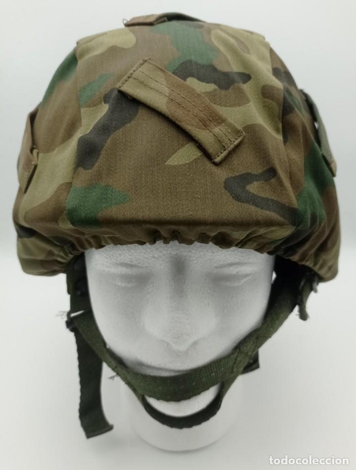 Militaria: FUNDA CASCO MARTE EJ&Eacute;RCITO ESPA&Ntilde;OL BOSCOSA - Foto 1