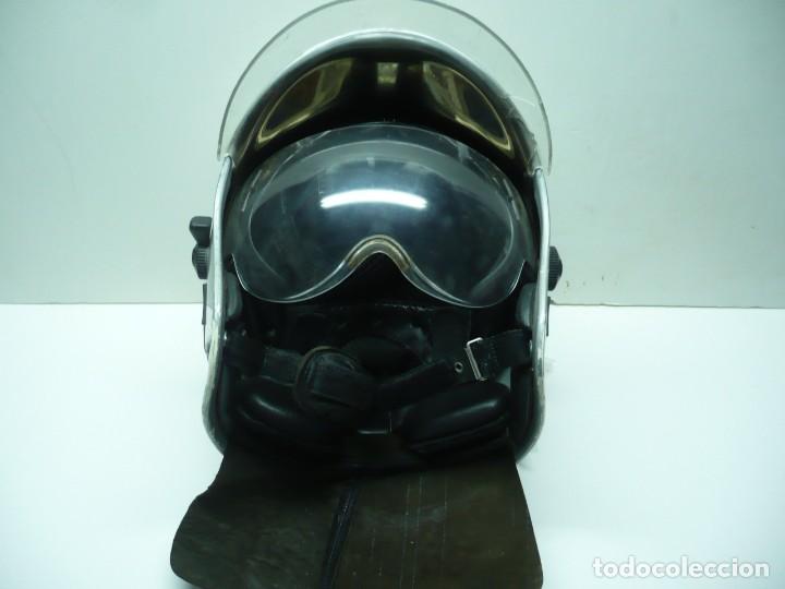 Militaria: casco de bombero Franc&eacute;s modelo Gallet - Foto 5