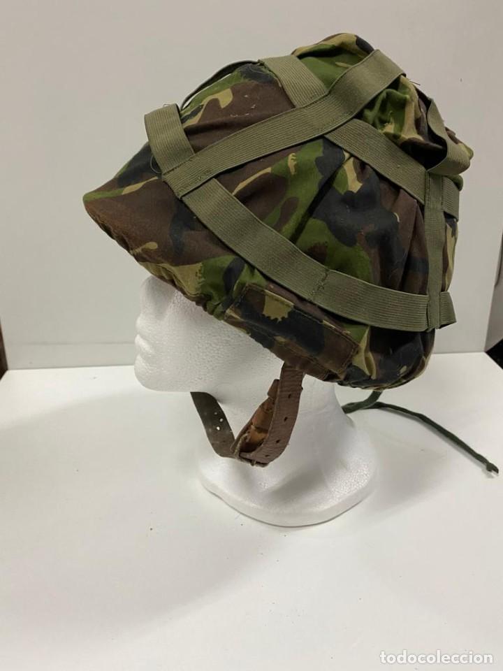 Militaria: CASCO MILITAR CON FUNDA - Foto 3