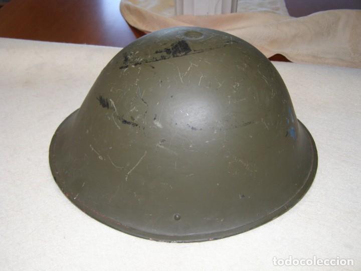 Militaria: Casco ingl&eacute;s MK-IV modelo de 1944. - Foto 2