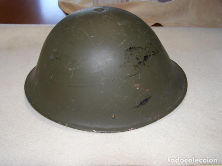 Militaria: Casco ingl&eacute;s MK-IV modelo de 1944. - Foto 4