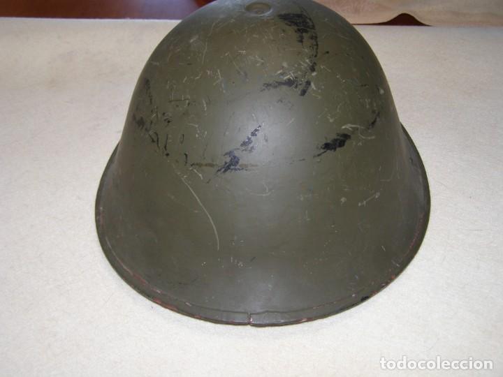 Militaria: Casco ingl&eacute;s MK-IV modelo de 1944. - Foto 6