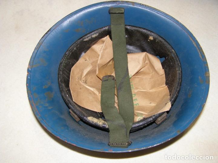 Militaria: Casco ingl&eacute;s MK-IV modelo de 1944. - Foto 8