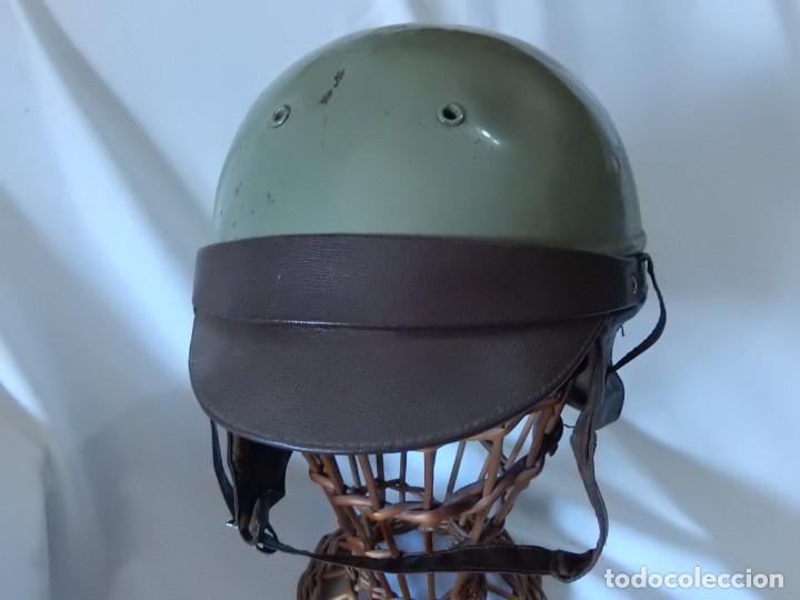 Militaria: Casco de motorista. Sin m&aacute;s datos. - Foto 3