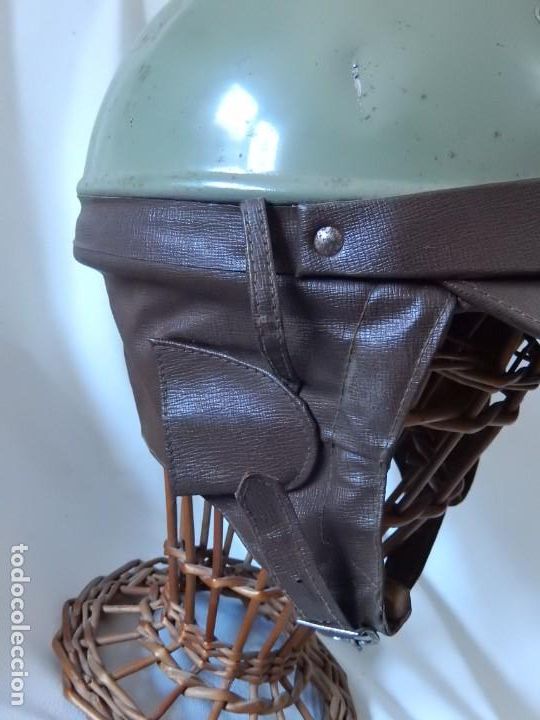 Militaria: Casco de motorista. Sin m&aacute;s datos. - Foto 6