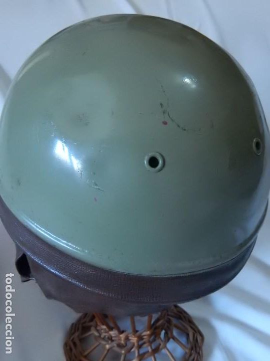 Militaria: Casco de motorista. Sin m&aacute;s datos. - Foto 9