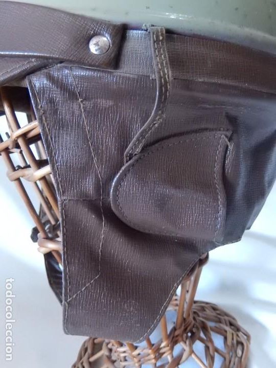 Militaria: Casco de motorista. Sin m&aacute;s datos. - Foto 11