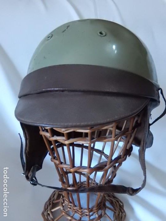 Militaria: Casco de motorista. Sin m&aacute;s datos. - Foto 12