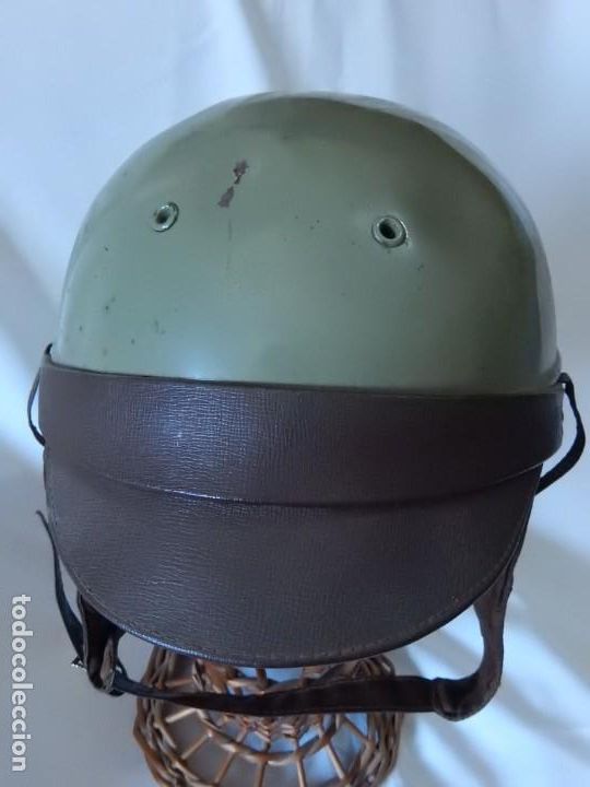 Militaria: Casco de motorista. Sin m&aacute;s datos. - Foto 13