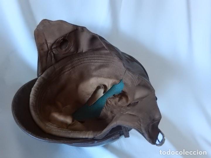 Militaria: Casco de motorista. Sin m&aacute;s datos. - Foto 19