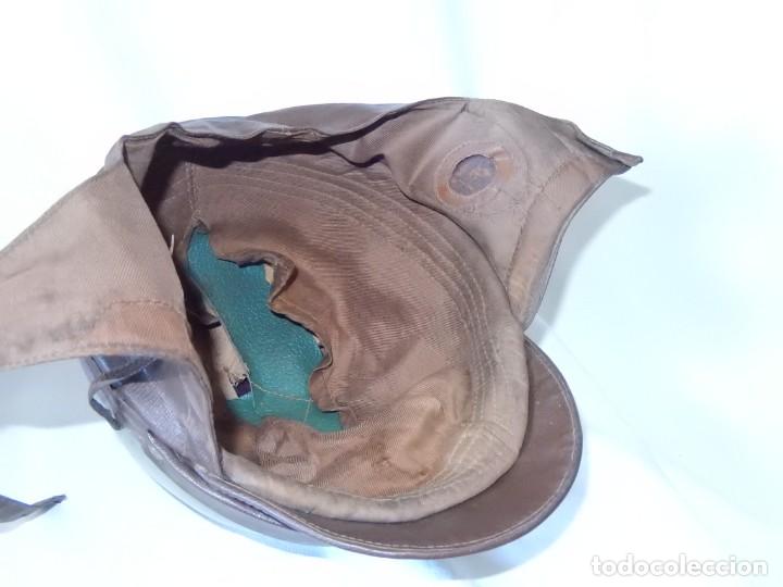 Militaria: Casco de motorista. Sin m&aacute;s datos. - Foto 20