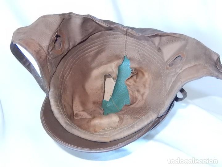 Militaria: Casco de motorista. Sin m&aacute;s datos. - Foto 21