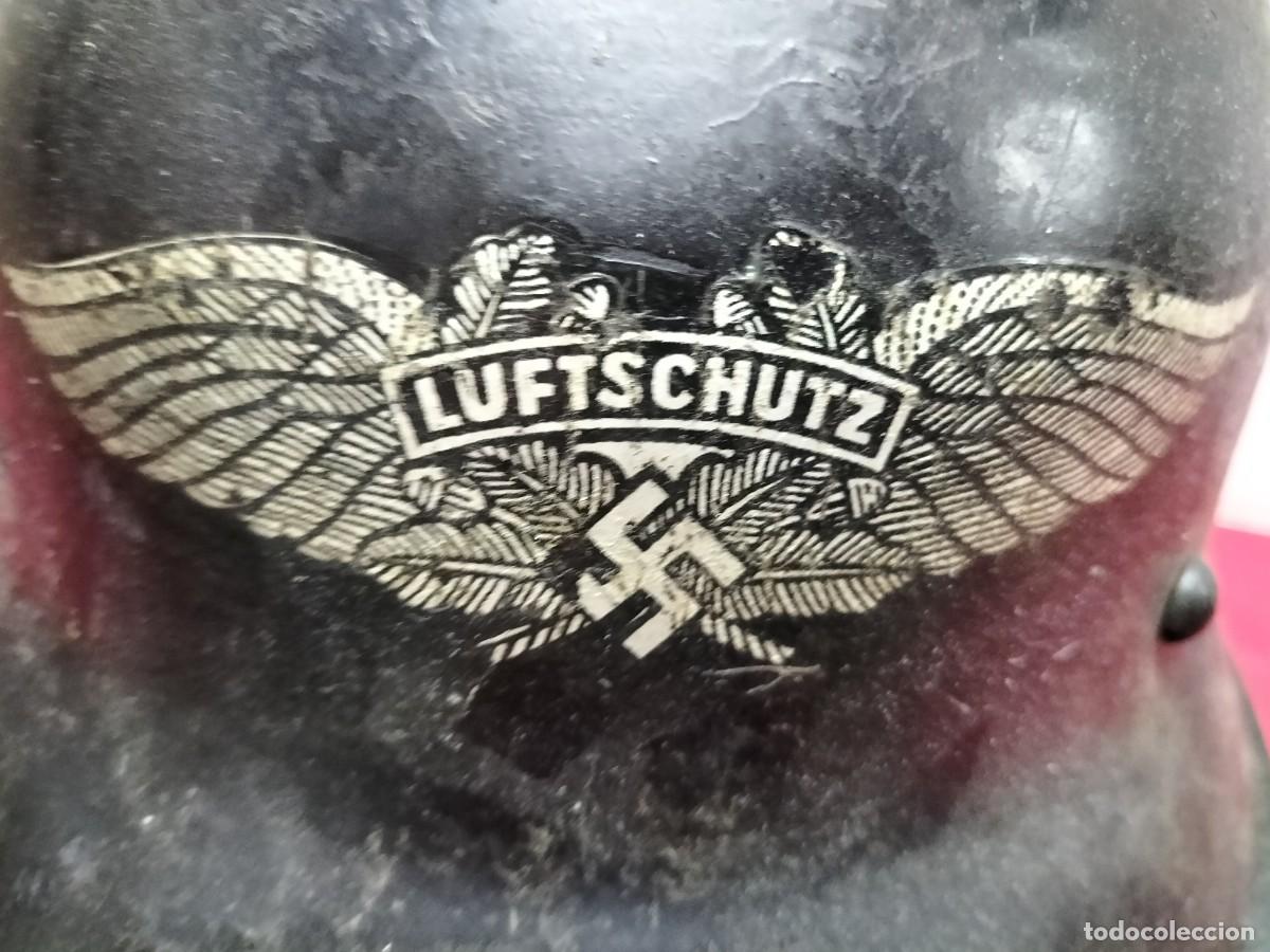 Militaria: casco aleman luftschutz - Foto 1