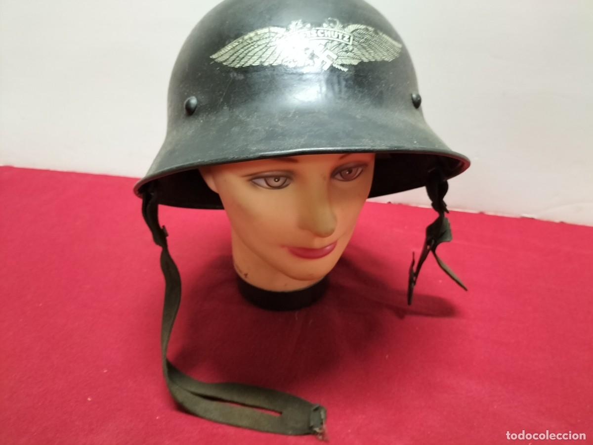Militaria: casco aleman luftschutz - Foto 2