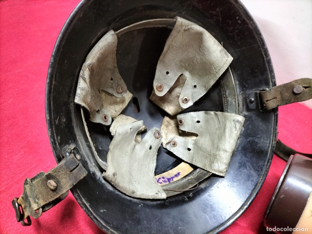 Militaria: casco aleman luftschutz - Foto 12