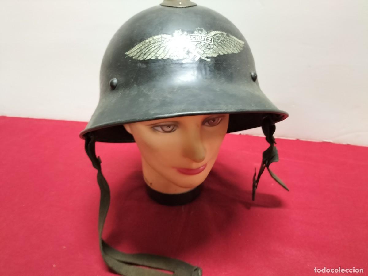 Militaria: casco aleman luftschutz - Foto 16