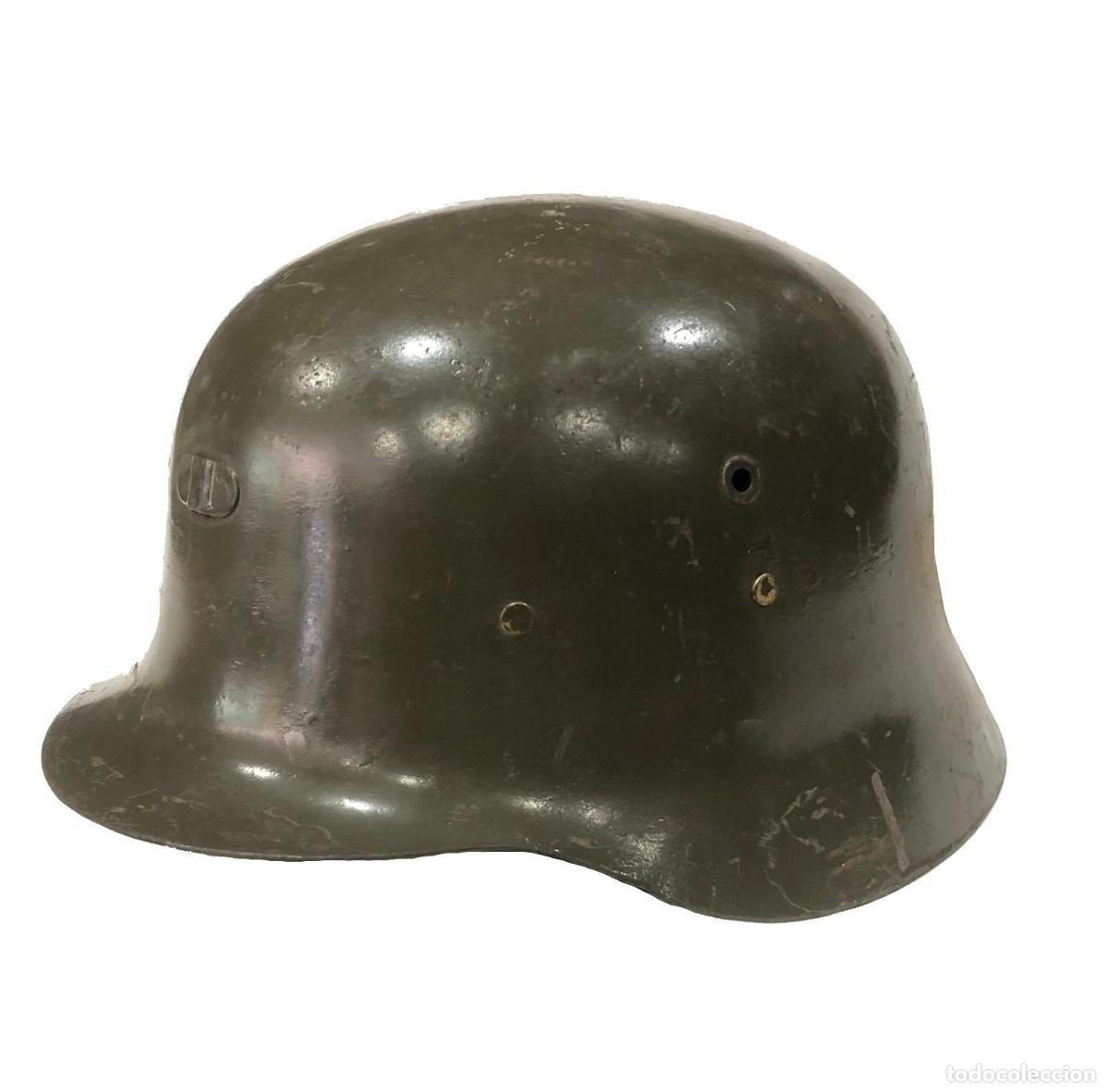 Militaria: CASCO Z42 EJ&Eacute;RCITO ESPA&Ntilde;OL INTERIOR SEGUNDO MODELO