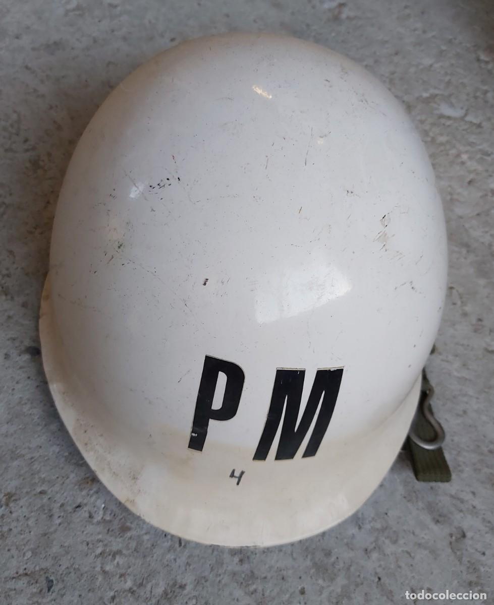 Militaria: Casco de la PM, sin interior - Foto 1